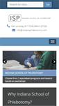 Mobile Screenshot of indianaphlebotomy.com
